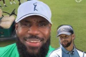库里：詹姆斯已经痴迷于高尔夫 我可以指导他的挥杆动作🏌🏾